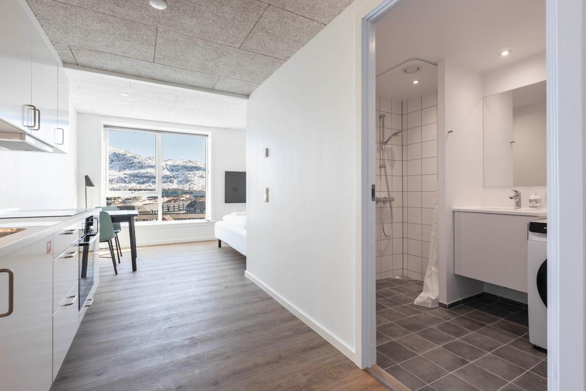 Hotel Aurora Apartments Nuuk Dış mekan fotoğraf