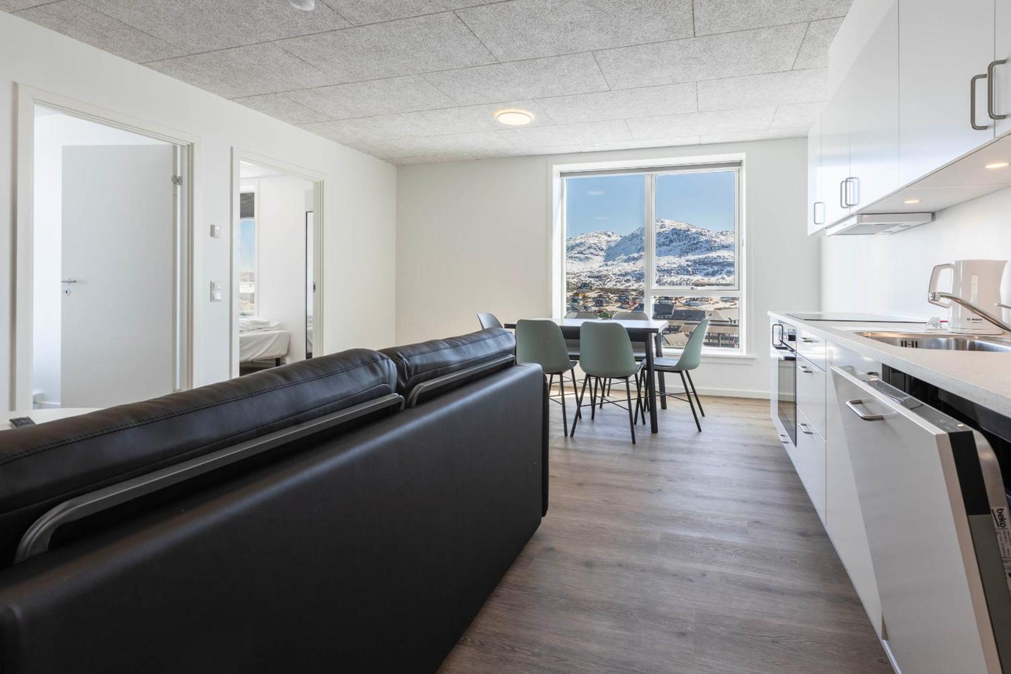 Hotel Aurora Apartments Nuuk Dış mekan fotoğraf