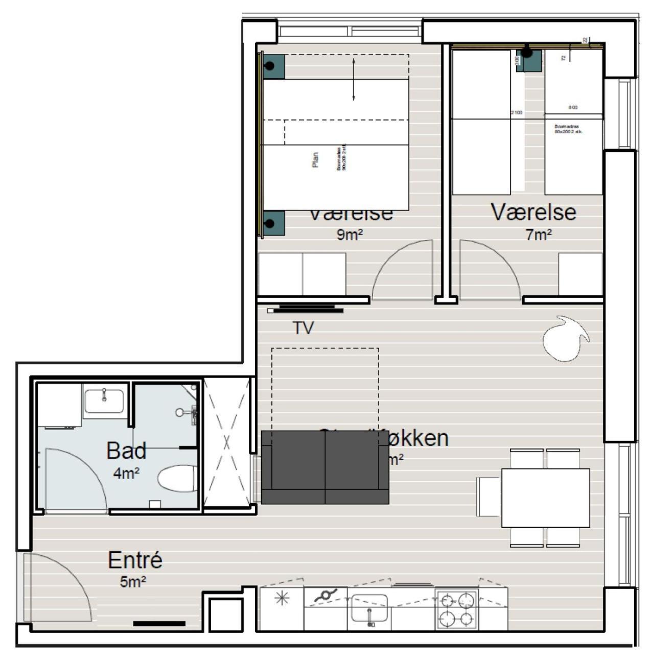 Hotel Aurora Apartments Nuuk Dış mekan fotoğraf